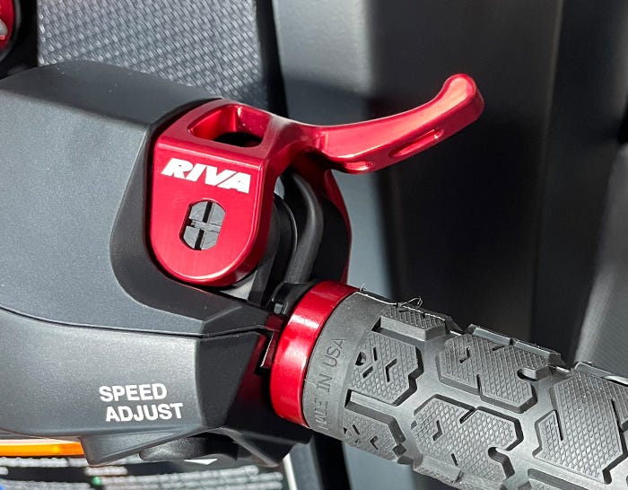 RIVA ヤマハ ビレットコントロールレバーセット YAMAHA 2021- GP / VX / FX リバレーシング RY24160-RCL