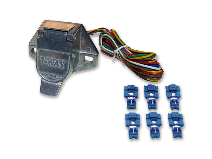 SRX-006 SOREX Car Side Electrical Wiring Connector Kit Genuine 7-Pole Wiring Kit Solex Trailer Parts