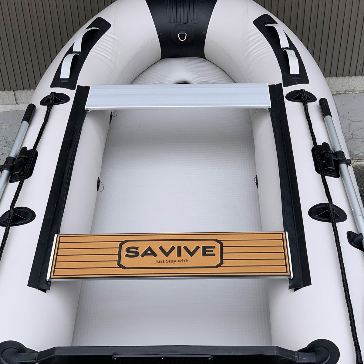 【1年保証】ゴムボート 4人乗り 免許不要 ミニボート 釣り 3m エントリーセット SUZUKI スズキ 船外機付き 2馬力 インフレータブルボート 予備検査なし 手漕ぎ SAVIVE SV-IBA300-ENT
