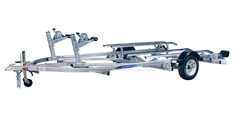 SOREX TWIN JET SW 2 boats, steel frame, regular 8 number, regular car, maximum load capacity 450kg, trailer