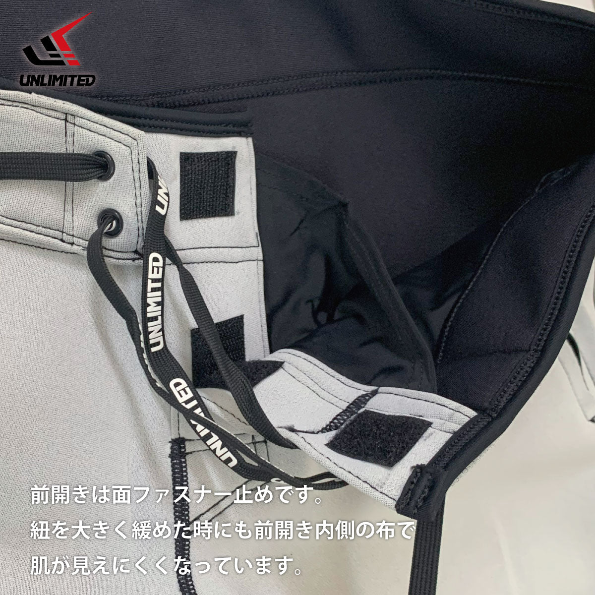 UNLIMITED Neo Board Shorts NEO LIGHT SHORTS Wet Material Jet Surfing Marine Sports UBS2350