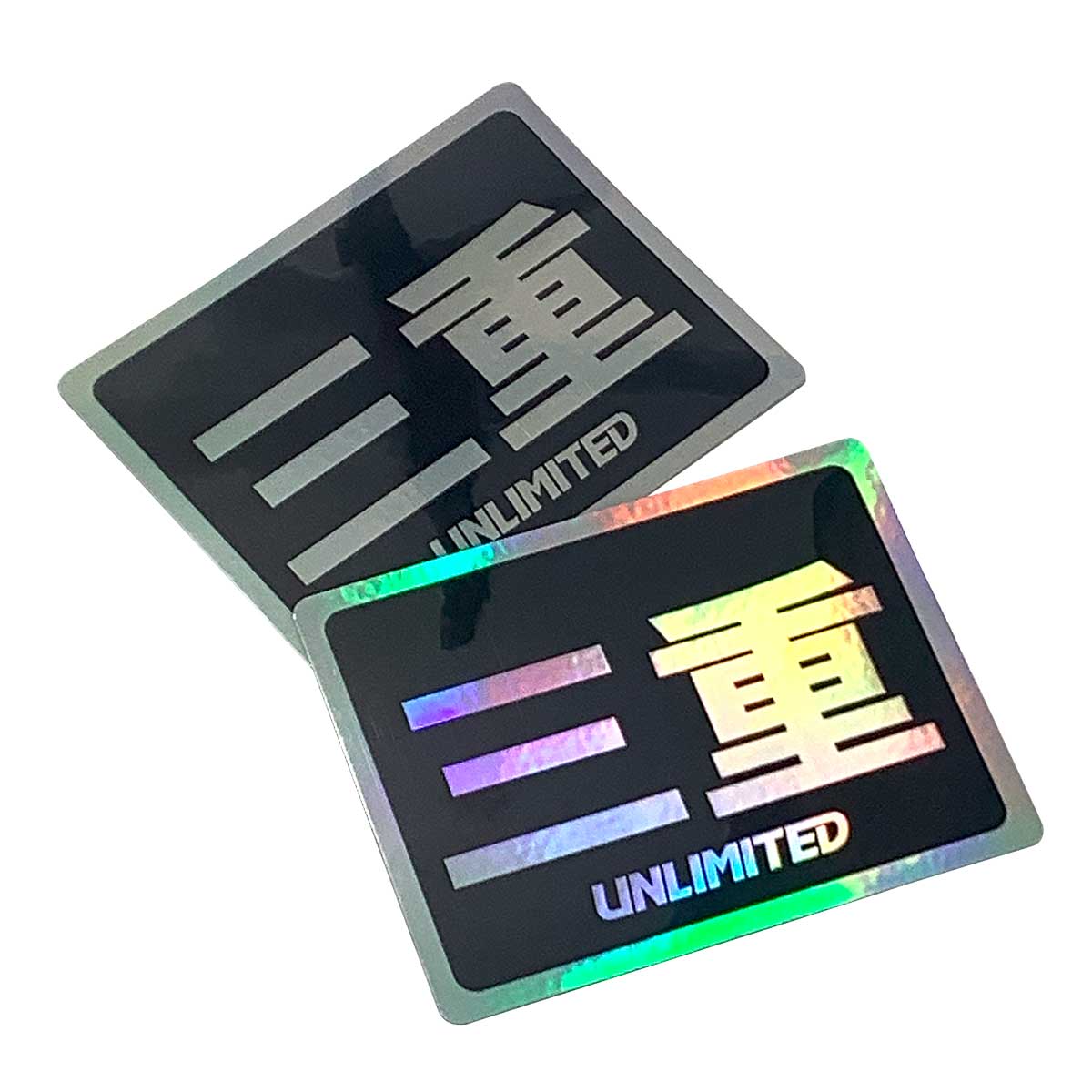 Registration by prefecture UNLIMITED Sticker Prefecture name Sticker Hologram
