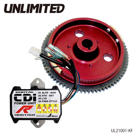 UL21001-KF UNLIMITED Total Loss Digital System Kit CDI-R Kit KAWASAKI Kawasaki 750 / 800 Unlimited