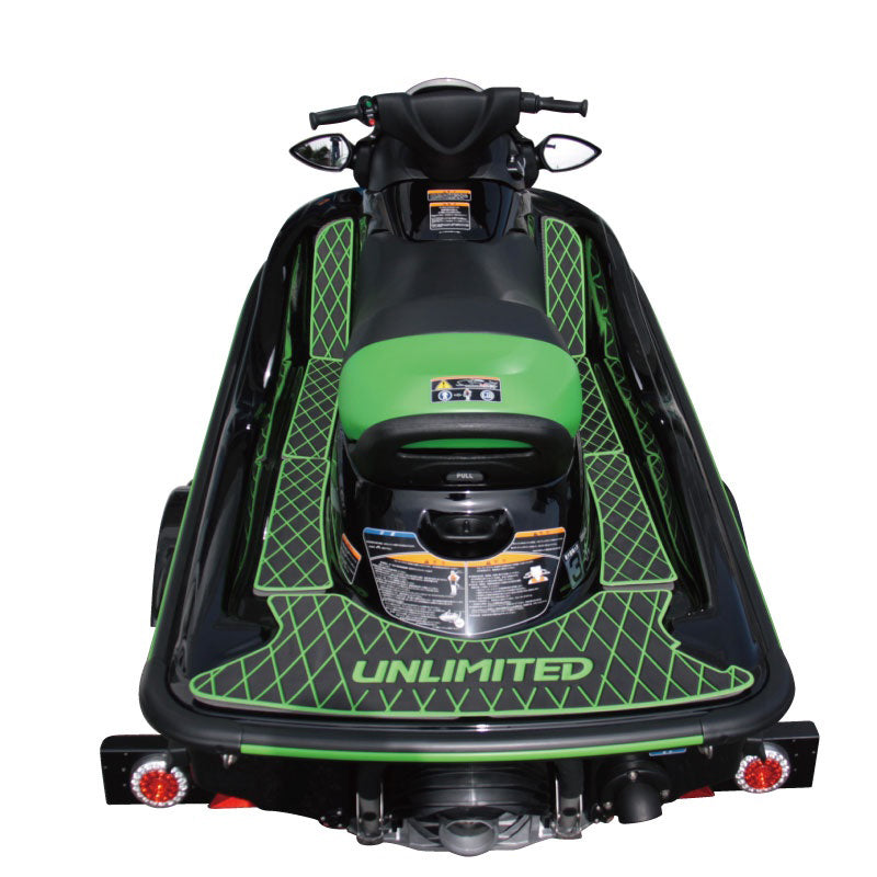 Deck mat with tape for STX-15F/12F UNLIMITED UL51002 Diamond for Kawasaki jet ski