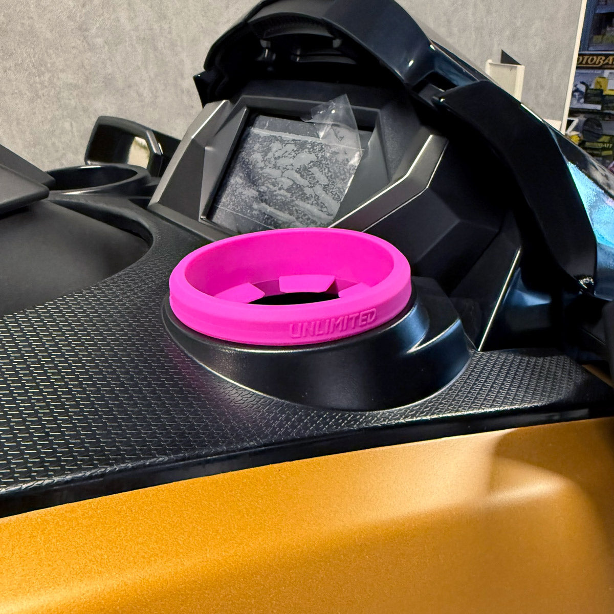 シリコンカップホルダー ヤマハ FX用 (2019-) / BRP 純正カップホルダー用 UNLIMITED アンリミテッド Yamaha Sea Doo ジェットスキー UL60010