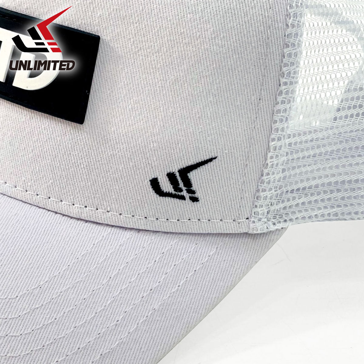 UNLIMITED LOGO CAP ブランドロゴ キャップ 帽子  ホワイト UVケア サポート ULC0653