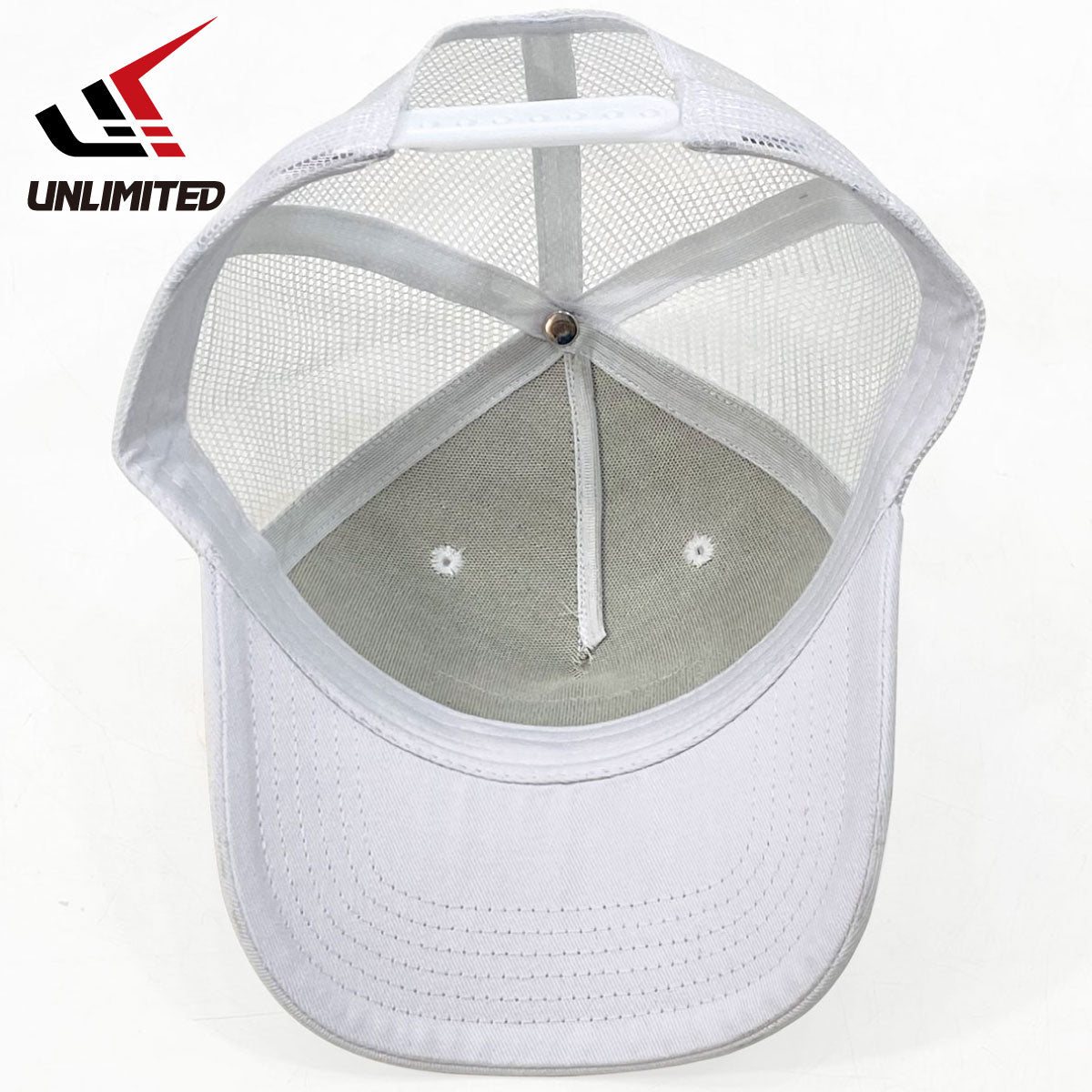 UNLIMITED LOGO CAP ブランドロゴ キャップ 帽子 ホワイト UVケア サポート ULC0653