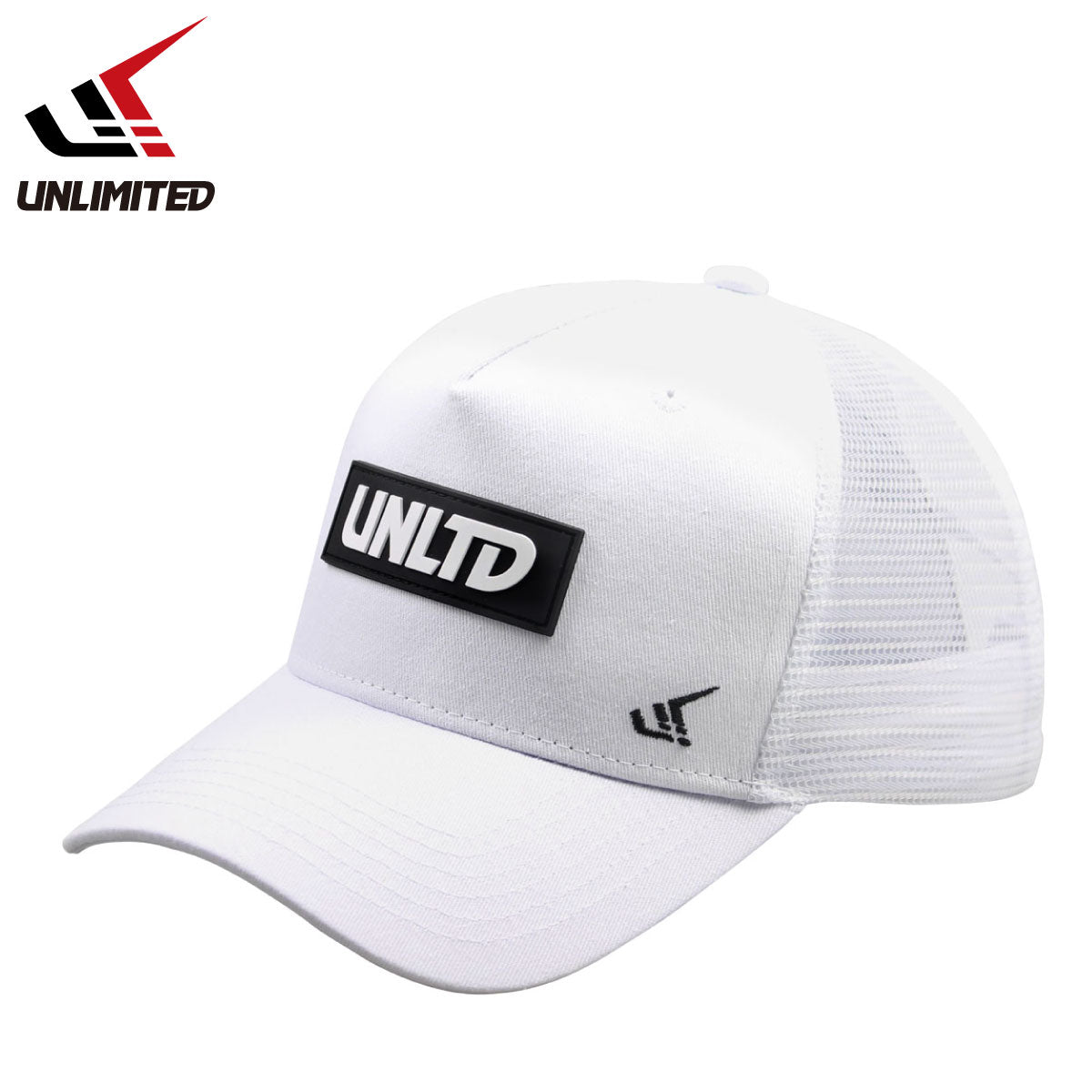 UNLIMITED LOGO CAP ブランドロゴ キャップ 帽子  ホワイト UVケア サポート ULC0653