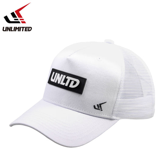 UNLIMITED LOGO CAP ブランドロゴ キャップ 帽子  ホワイト UVケア サポート ULC0653