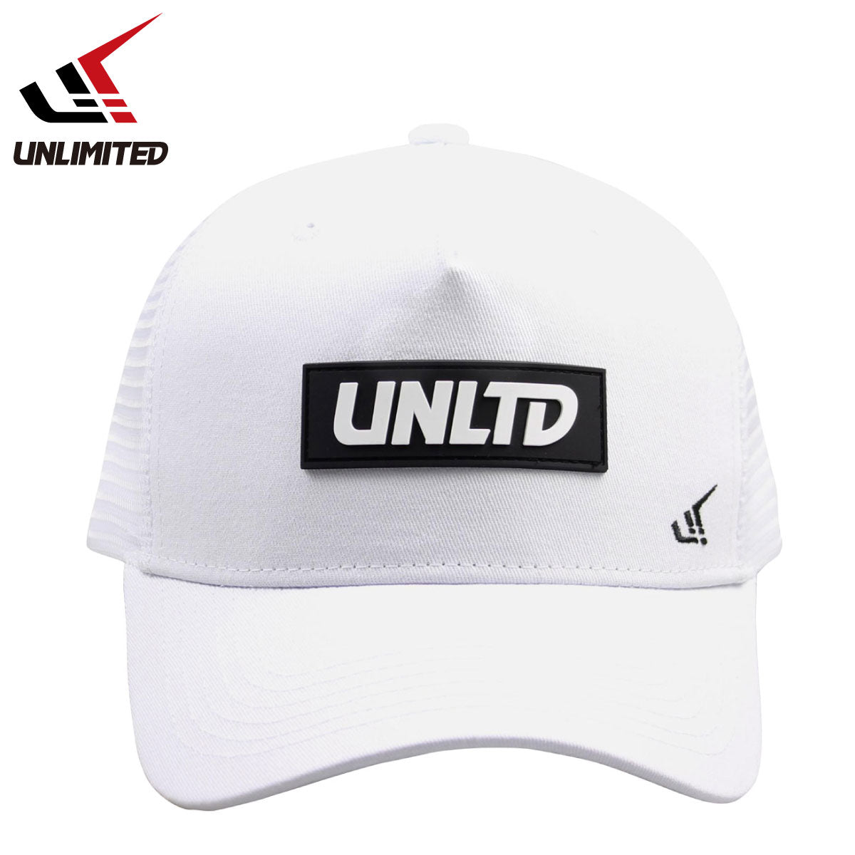 UNLIMITED LOGO CAP ブランドロゴ キャップ 帽子  ホワイト UVケア サポート ULC0653