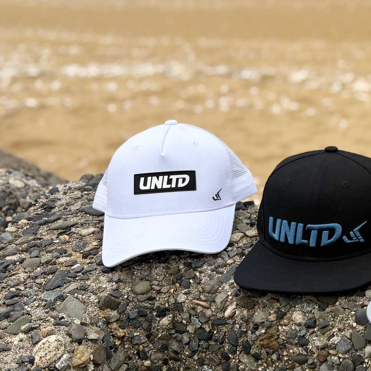 UNLIMITED LOGO CAP ブランドロゴ キャップ 帽子 ホワイト UVケア サポート ULC0653