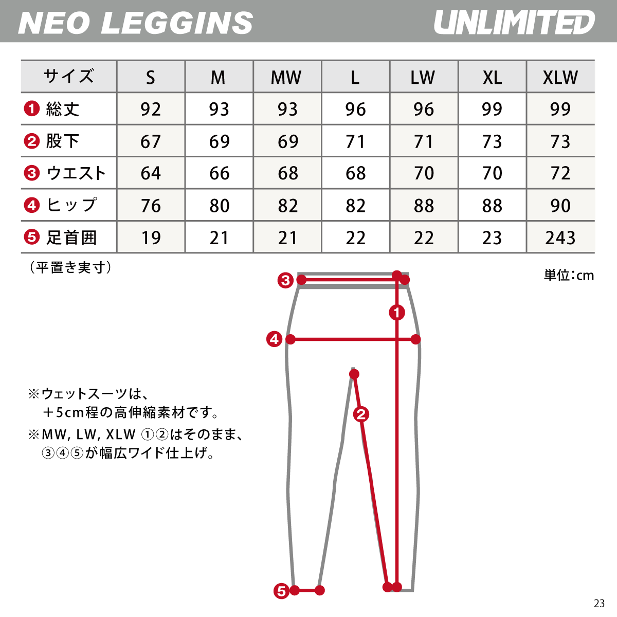 UNLIMITED アンリミテッド 1.5mm ネオレギンス ストレッチ 伸縮性 アウトドア メンズ ウエットスーツ インナー