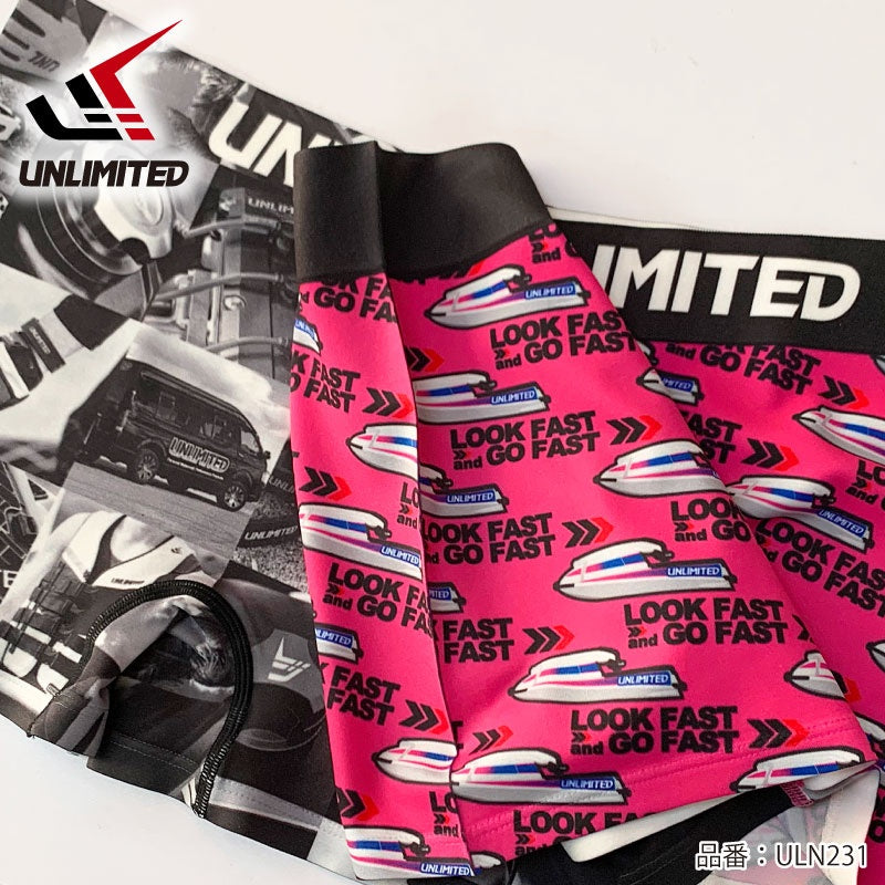 UNLIMITED アンリミテッド ボクサーパンツ ストレッチ メンズ トランクス パンツ 下着 ウエットスーツ アウトドア