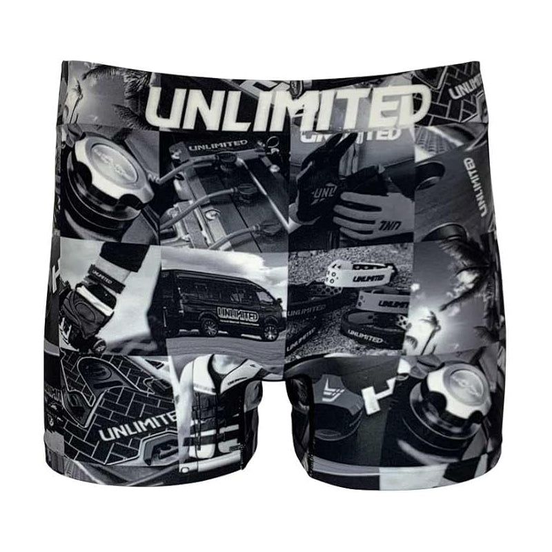 UNLIMITED アンリミテッド ボクサーパンツ ストレッチ メンズ トランクス パンツ 下着 ウエットスーツ アウトドア