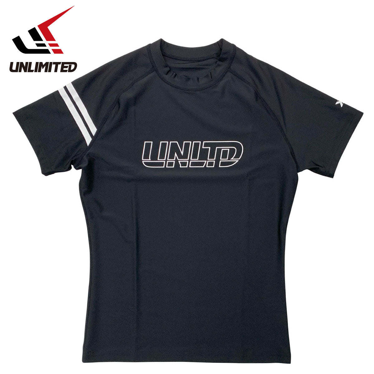 UNLIMITED ラッシュガード HYDRO RASH GUARD 半袖 紫外線対策 ショートスリーブ 水上バイク ULR0622