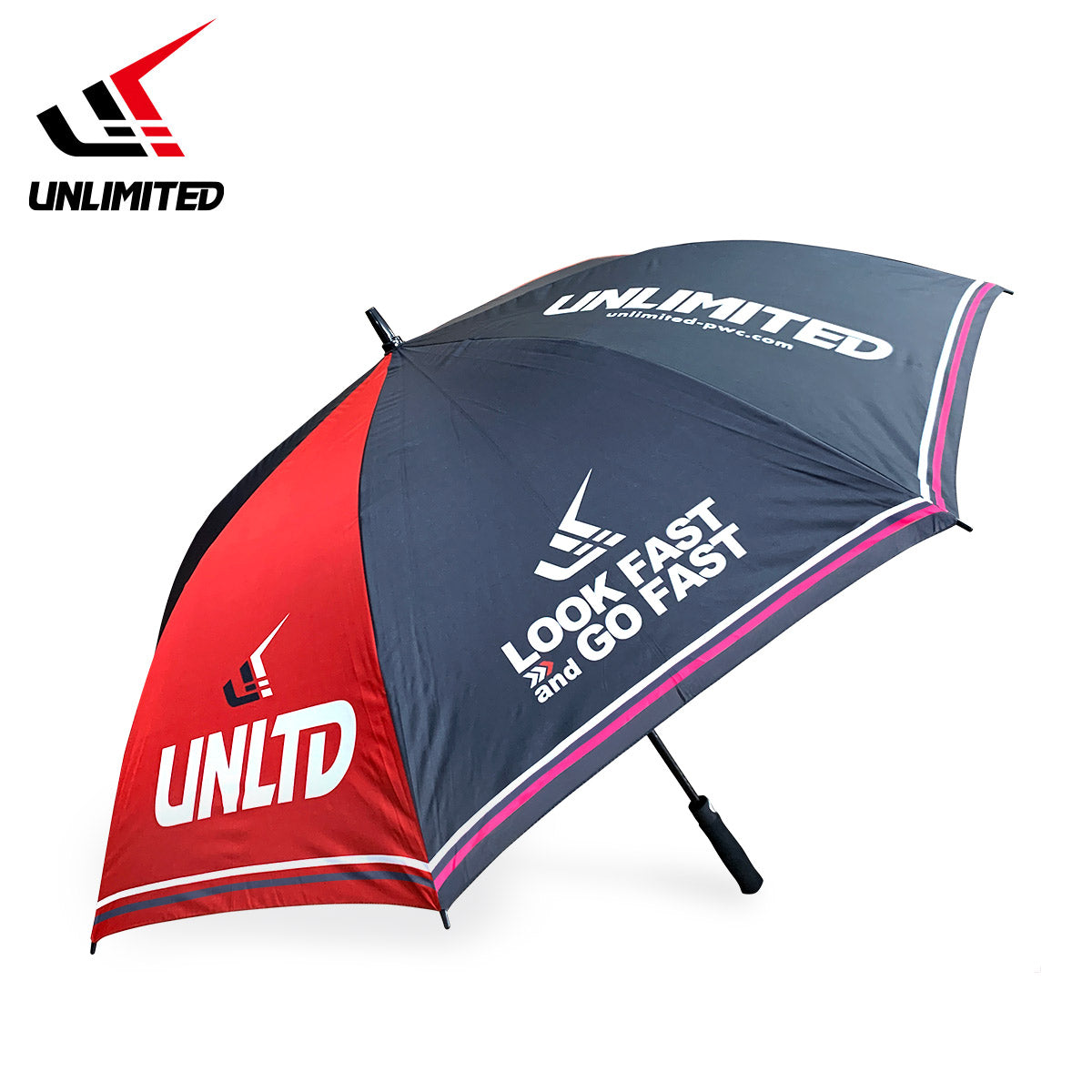 UNLIMITED レーシングパラソル スポーツパラソル 日傘 雨傘 晴雨兼用
