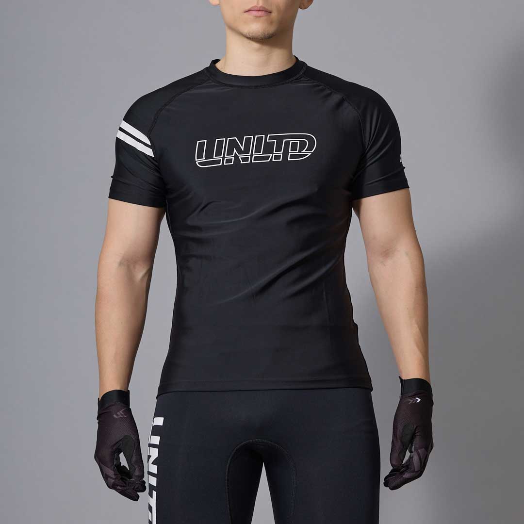 UNLIMITED ラッシュガード HYDRO RASH GUARD 半袖 紫外線対策 ショートスリーブ 水上バイク ULR0622
