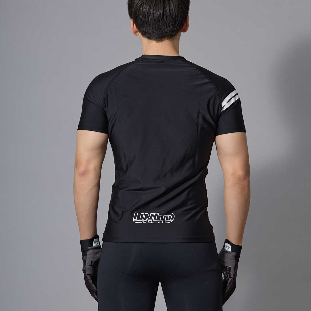UNLIMITED ラッシュガード HYDRO RASH GUARD 半袖 紫外線対策 ショートスリーブ 水上バイク ULR0622