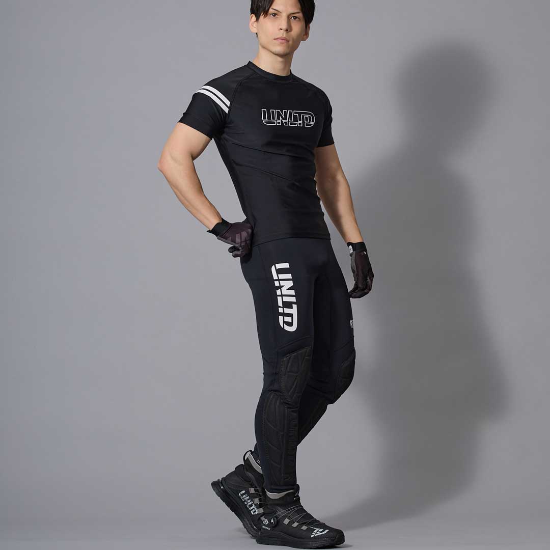 UNLIMITED ラッシュガード HYDRO RASH GUARD 半袖 紫外線対策 ショートスリーブ 水上バイク ULR0622
