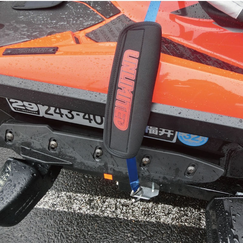 【2枚セット】 UNLIMITED タイダウンベルト用 カバー L ラージ ULT131BK-L2