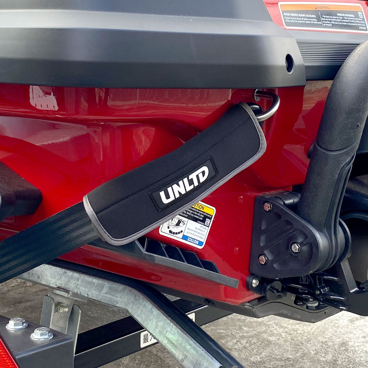 UNLIMITED タイダウンベルト用 (2枚セット) カバー タイダウンパッド ULT171