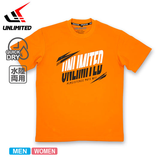 【20%ОFF】UNLIMITED ハイブリッド ハイドロTシャツ メンズ アンリミテッド UV TEE 50+ UPF プール SUP 紫外線防止 ULU234