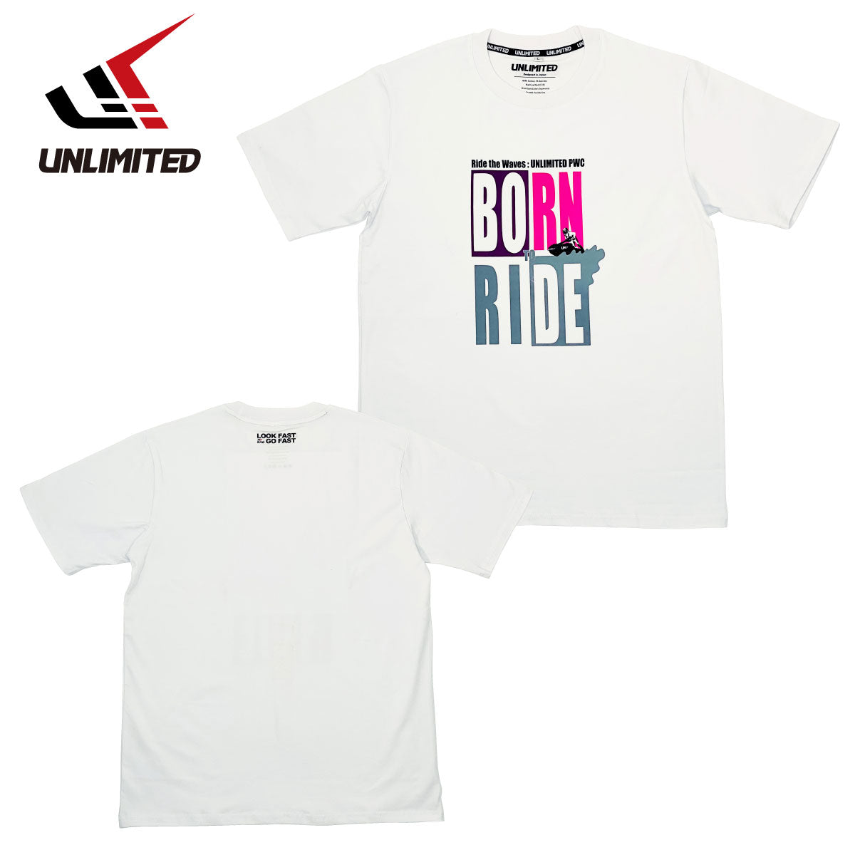【2025新作】UNLIMITED HYDRO Tシャツ ユニセックス 男女兼用 SPF50 紫外線対策  ストレッチ素材 ULU241 ULU242 ULU243