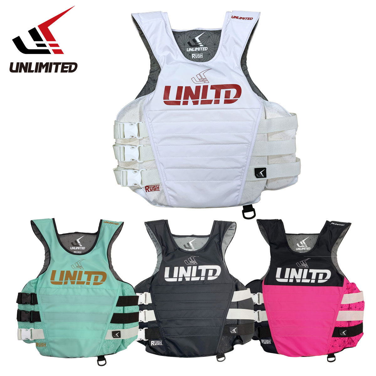 UNLIMITED RUSH S/E ライフジャケット サイドエントリー ライフベスト  小型船舶特殊 JCI UV0603