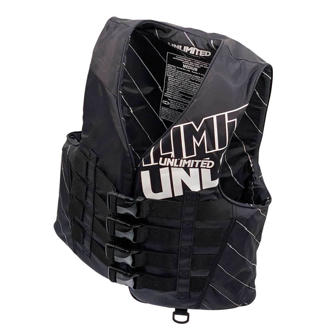 UNLIMITED COMFORT Life Jacket for Men, Jet Ski, Life Vest, Nylon, Unisex, Small Special, JCI Preliminary Inspection, USCG UV2302