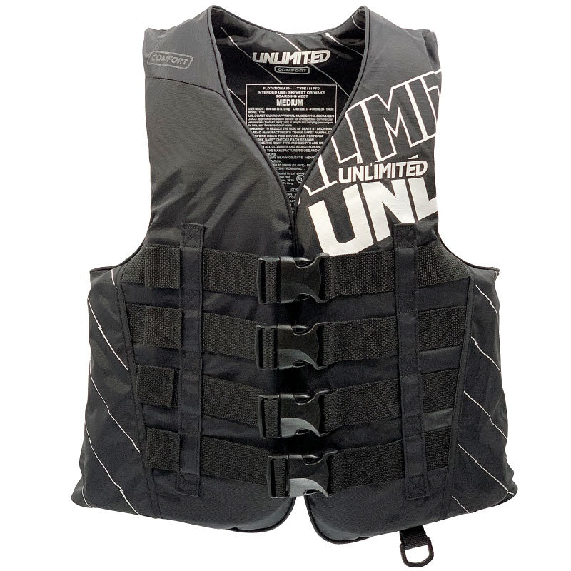 UNLIMITED COMFORT Life Jacket for Men, Jet Ski, Life Vest, Nylon, Unisex, Small Special, JCI Preliminary Inspection, USCG UV2302