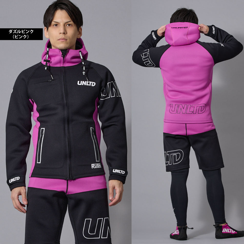 UNLIMITED RUSH TOUR COAT ツアーコート マリンコート ユニセックス 水上バイク ジェットスキー  ネオプレン マリンスポーツ アウトドア UWC0615