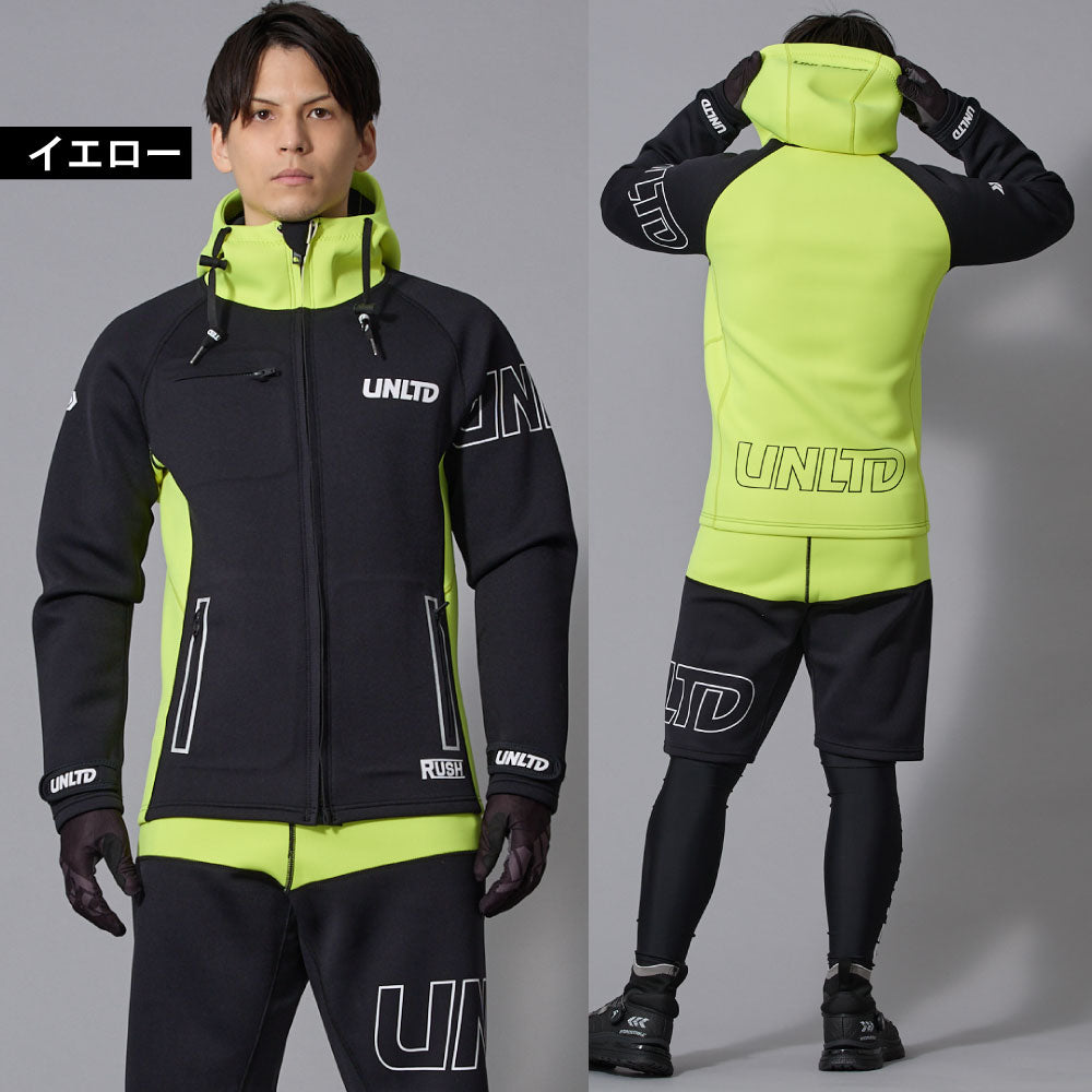 UNLIMITED RUSH TOUR COAT ツアーコート マリンコート ユニセックス 水上バイク ジェットスキー  ネオプレン マリンスポーツ アウトドア UWC0615