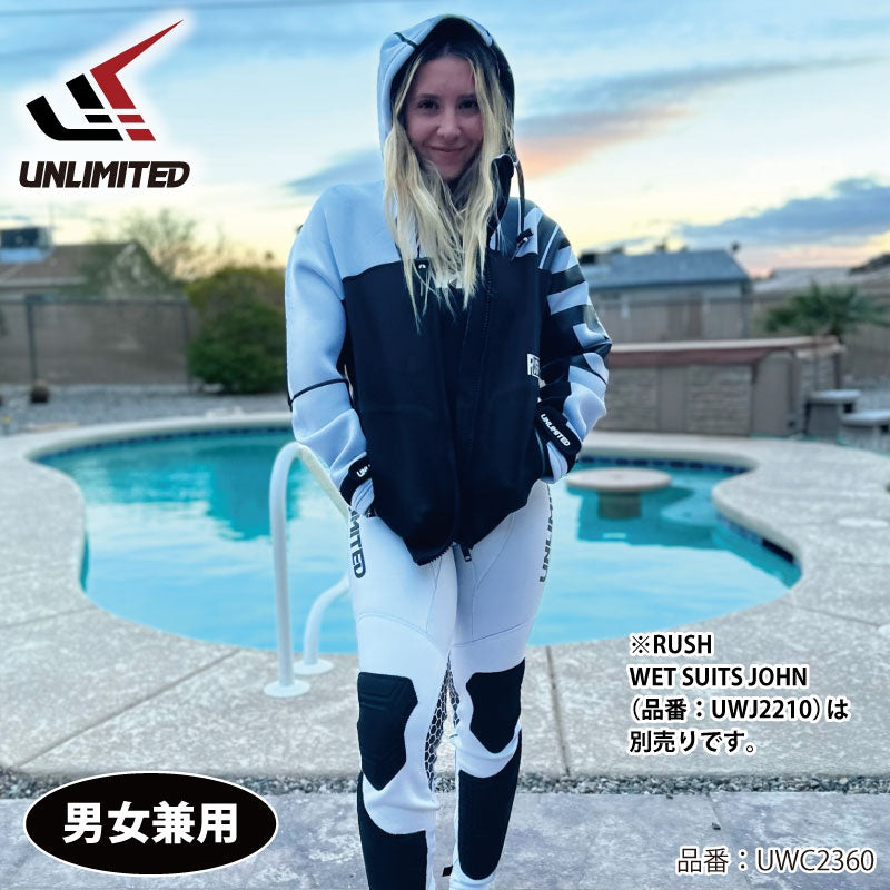 UNLIMITED COMPETITION Competition Coat Marine Coat Men's Wet Material Neoprene Watercraft Marine Sports Outdoor UWC2360