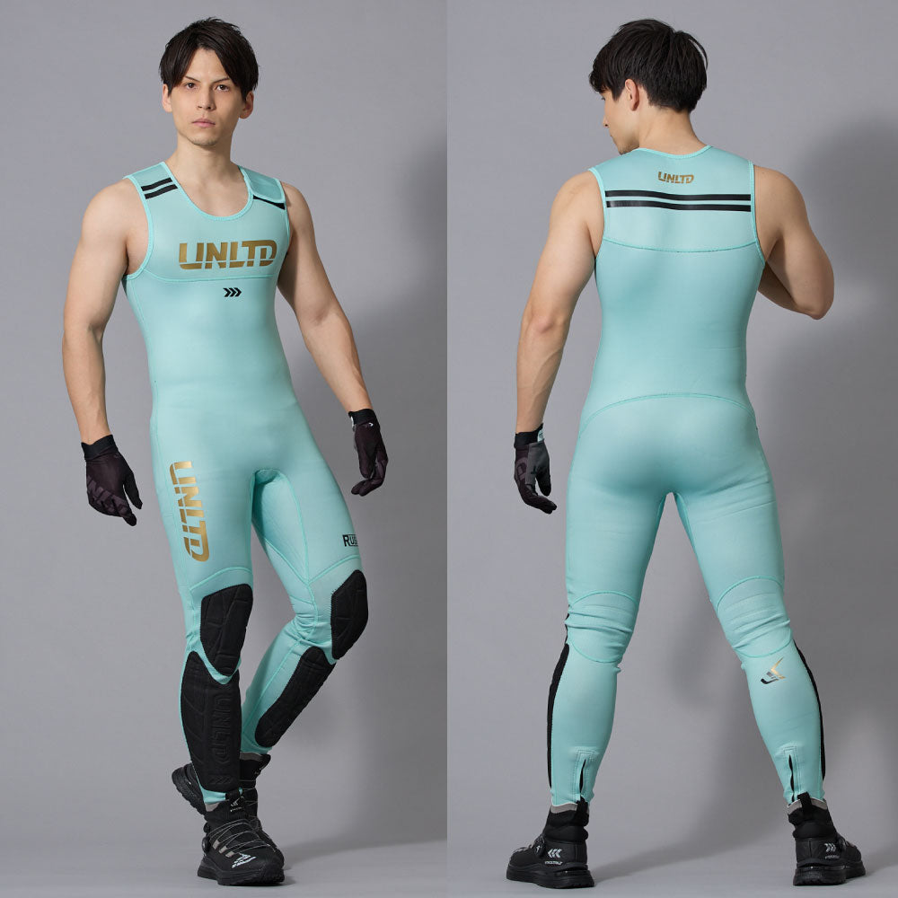 2025新作 UNLIMITED RUSH ロングジョン ウェットスーツ メンズ ジェットスキー パッド付 マリンスポーツ 水上バイク ジェットスキー UWJ0610