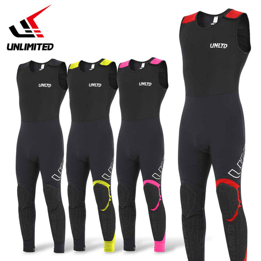 UNLIMITED RUSH ハイブリッドジョン ウェットスーツ メンズ レディース ジェットスキー パッド付 マリンスポーツ 水上バイク アンリミテッド UWJ0620 2026新色追加