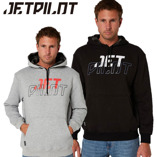 【Inventory Sale】JETPILOT ORBITAL PULLOVER HOODIE JETPILOT Men's Hoodie Sweatshirt W22703