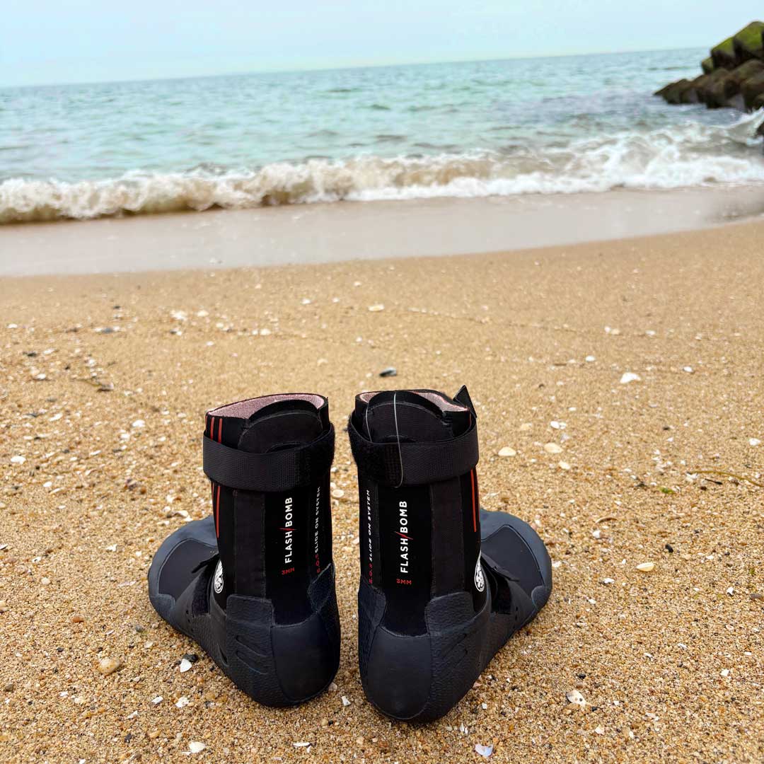RIPCURL FBOMB 3mm WBO1HF Surf Boots, Autumn/Winter, Cold Protection, Belt Type, Surfing, Marine Sports