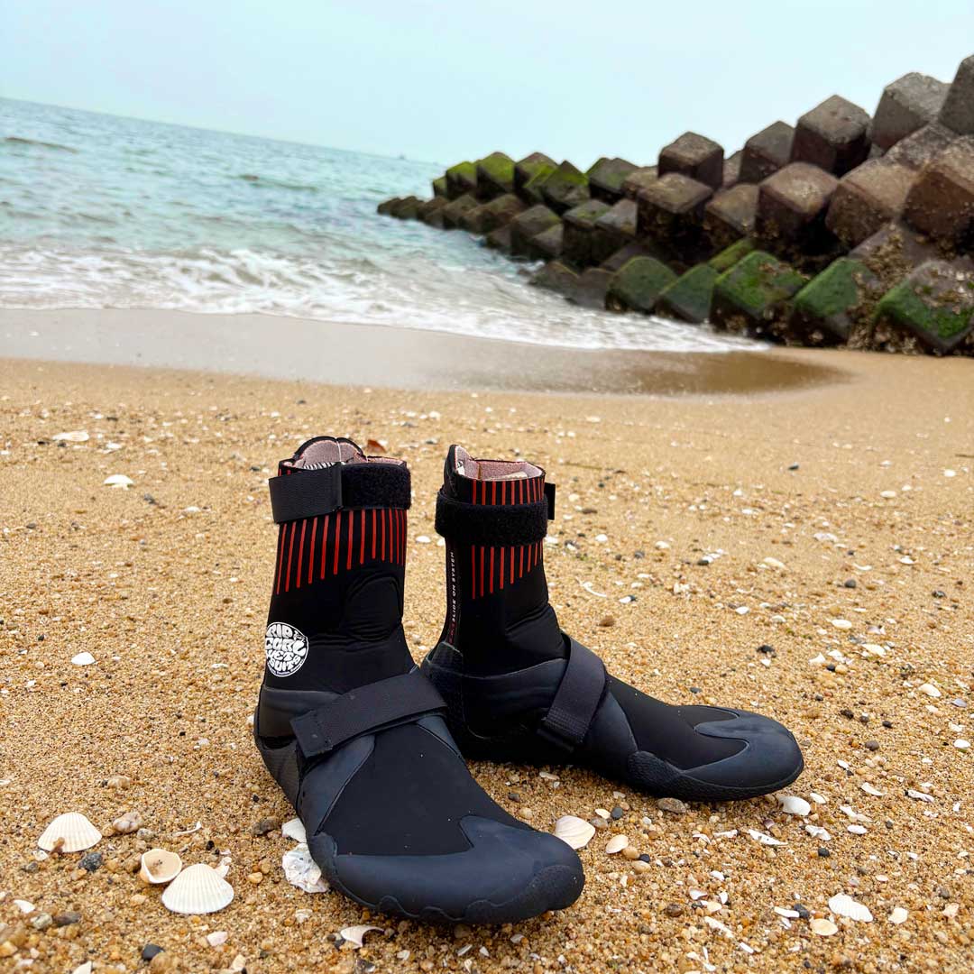 RIPCURL FBOMB 3mm WBO1HF Surf Boots, Autumn/Winter, Cold Protection, Belt Type, Surfing, Marine Sports