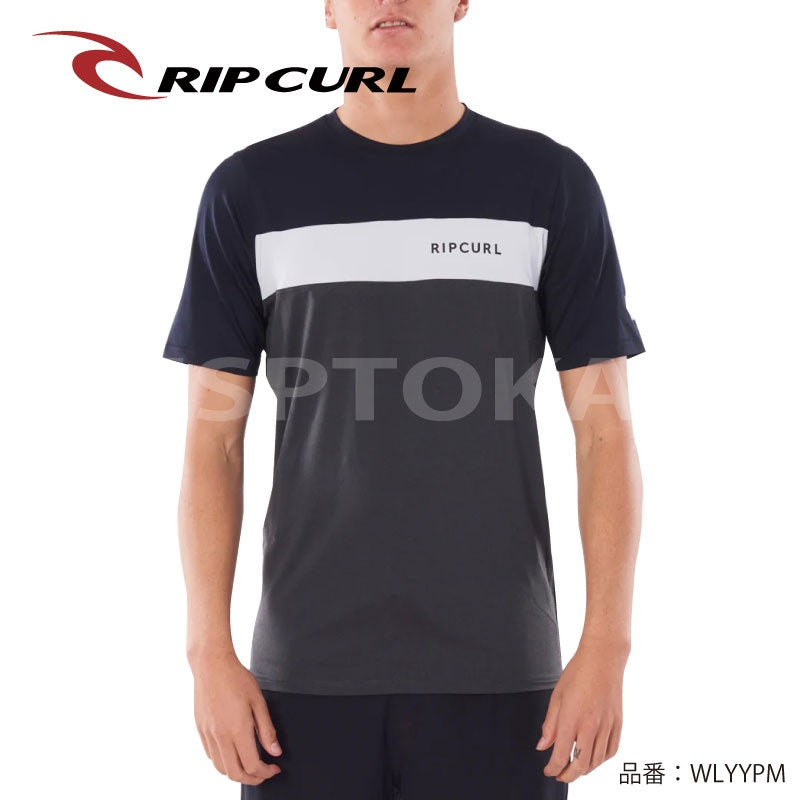 【40%OFF】RIPCURLリップカール WLYYPM PANEL UV TEE ラッシュガード 半袖 メンズ サーフィン SURF