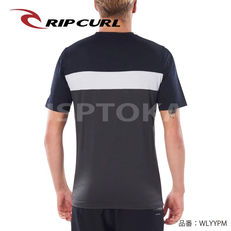 【40%OFF】RIPCURLリップカール WLYYPM PANEL UV TEE ラッシュガード 半袖 メンズ サーフィン SURF