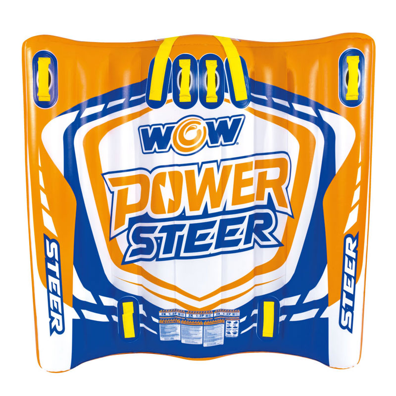 8/1 Go to draft WOW Power Steer 2 WOW 2 person Water Toy Banana Boat Towing Tube Rubber Boat 22-WTO-4112