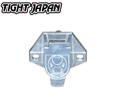TIGHT JAPAN Electric Wiring 7-Pole Coupler Vehicle Side (Aluminum) Trailer Parts TIGHTJAPAN MAX Trailer 0102-02