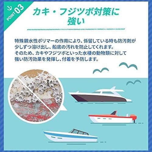 Ship bottom paint SEAJET 033 2 liter can Seajet 033 pleasure boat yacht paint self-polishing type