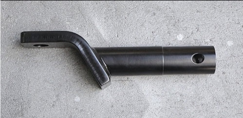 Hitch Ball Mount Slant EX Type Low Type Steel Round Pipe Black Length 270mm Rise 50mm TIGHTJAPAN 0208-14