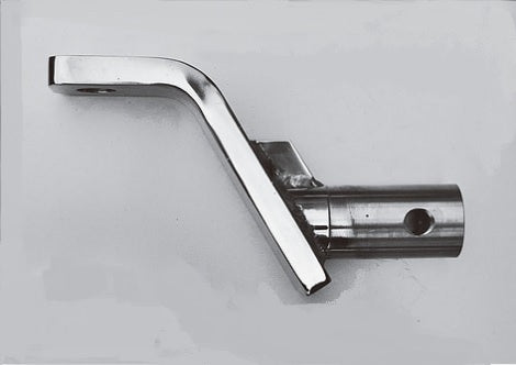 Hitch Ball Mount Slant Type Low Type Stainless Steel Round Pipe Length 175mm Rise 50mm TIGHT JAPAN 0212-04