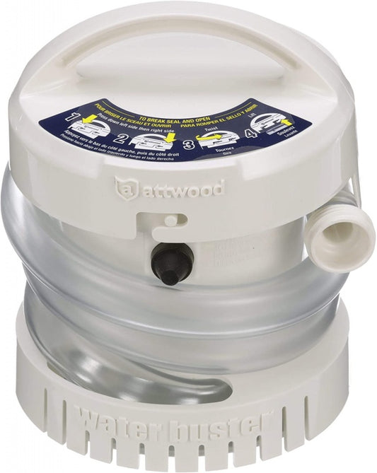 Electric Portable Bilge Pump Cordless Pump 02598 Boat Small Boat Drainage