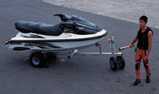 J-2800J ジェットバンク 前輪ワイド SUV・LRVタイプ  水上バイク ジェットスキー ハンドトレーラー Factoryzero ファクトリーゼロ 【直送商品】