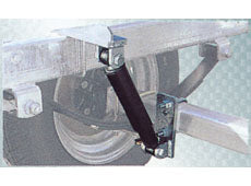 Shock absorber set SRX-029 genuine SOREX SRX-029 damper trailer parts boat trailer