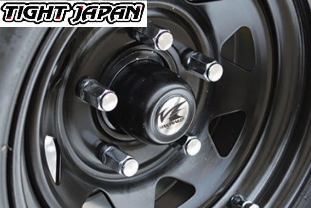 TIGHTJAPAN Hub Center Cover Steel 2 Pieces Trailer Parts TIGHTJAPAN 0605-18