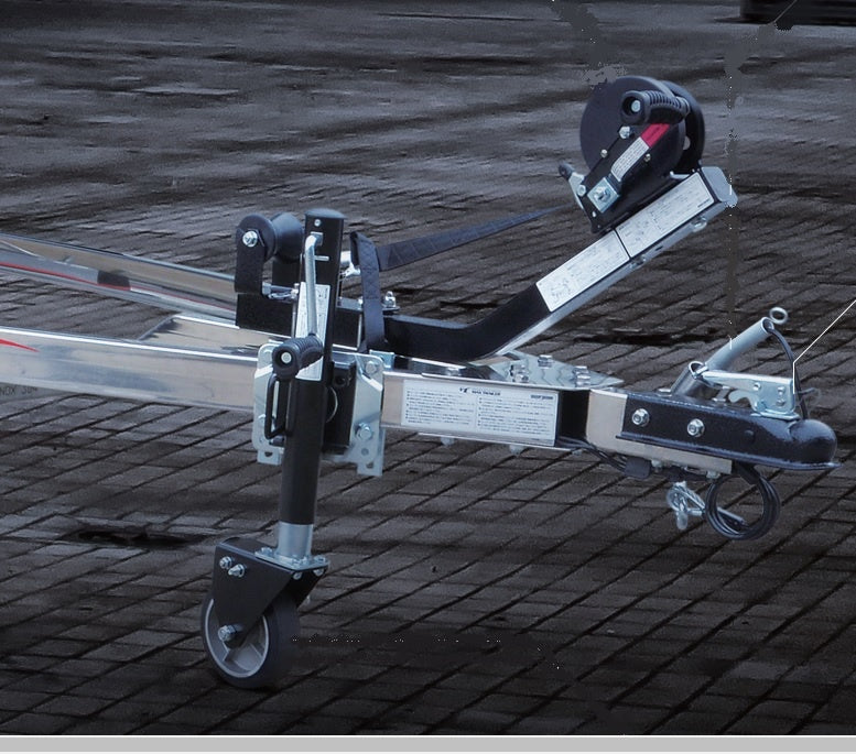 タイトジャパン TIGHTJAPAN ストッパー トレーラージャッキ 【 アルミ 】 最大荷重360kg 800LBS MAX トレーラー部品 0702-00